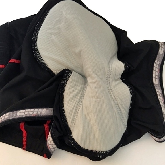 Hind Biking Cycling Shorts Chamois Padded with Spandex Excellent Condition - Picture 6 of 11